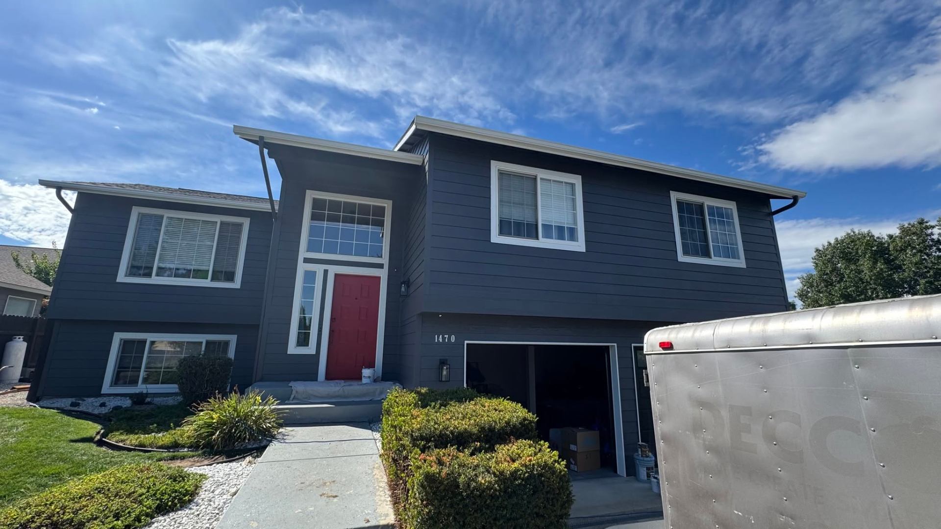 Exterior house painting project in Wenatchee, WA by Greenpoint Construction